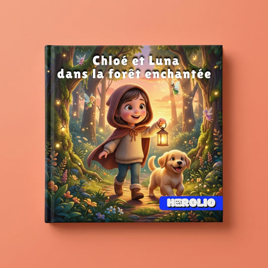 Chloé et Luna dans la forêt enchantée