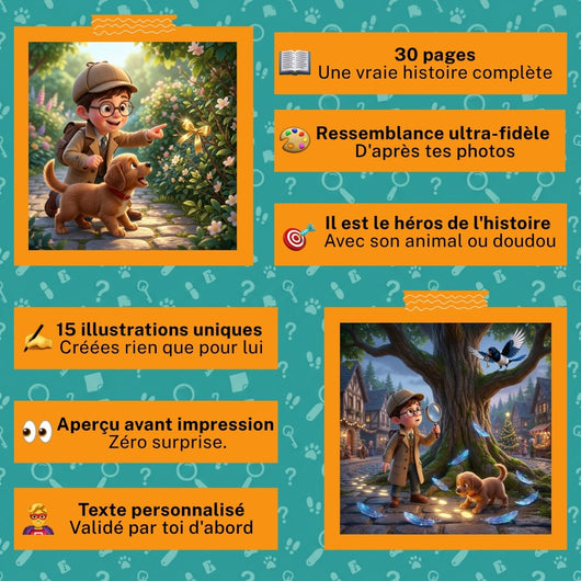 Arthur et Filou mènent l'enquête
