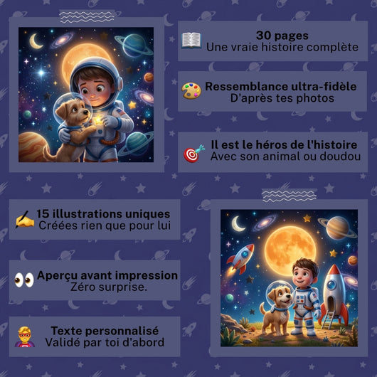 Nathan et Milou dans les étoiles