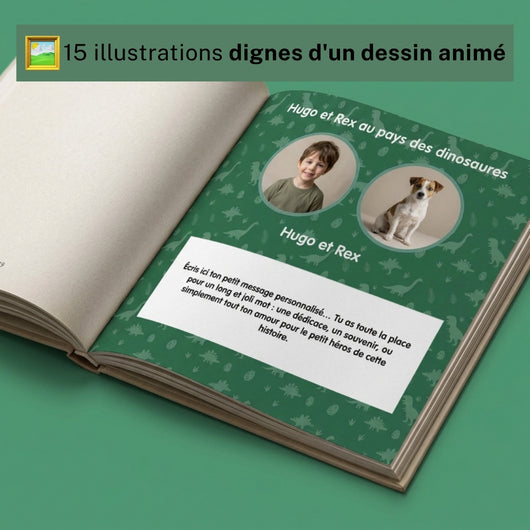 Hugo et Rex au pays des dinosaures