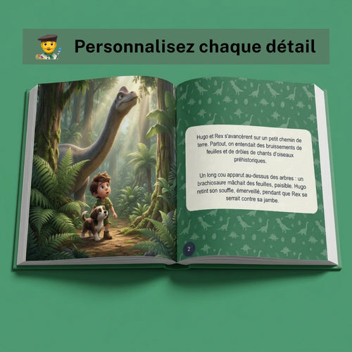 Hugo et Rex au pays des dinosaures