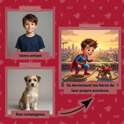 Léo et Rocky, super-héros