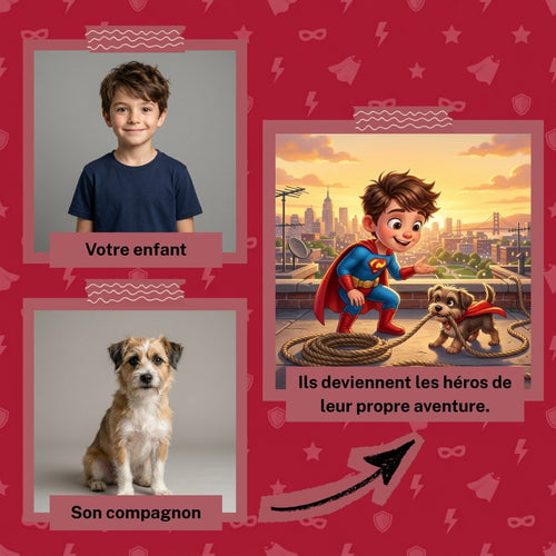 Léo et Rocky, super-héros