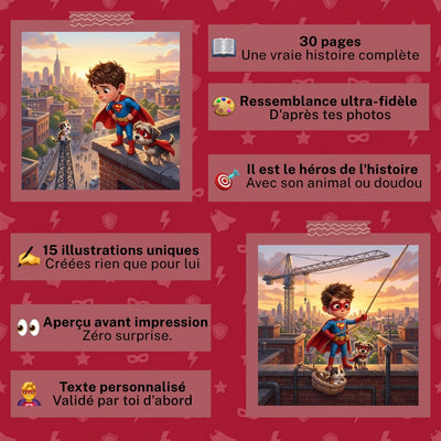 Léo et Rocky, super-héros