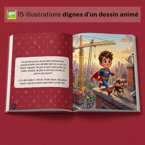 Léo et Rocky, super-héros