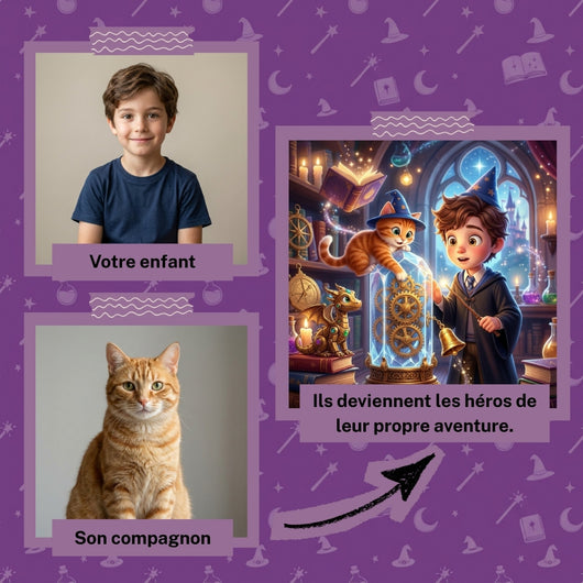 Adam et Simba à l'école des sorciers