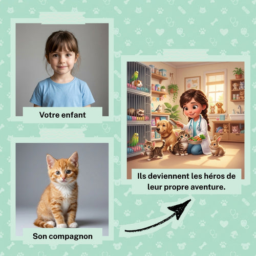 Rose et Choupette, vétérinaires en herbe
