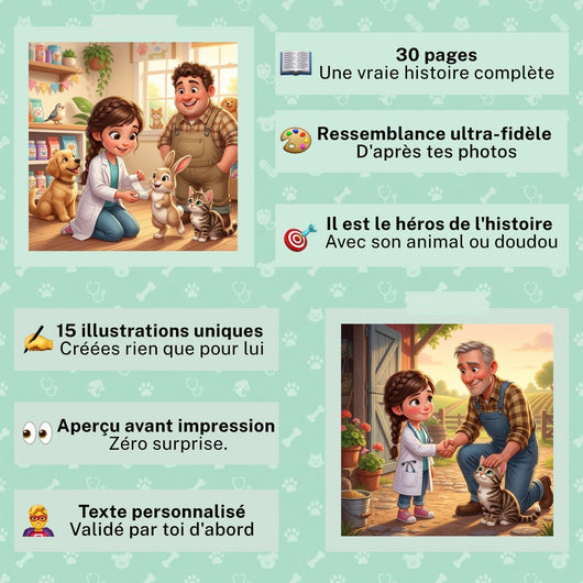 Rose et Choupette, vétérinaires en herbe